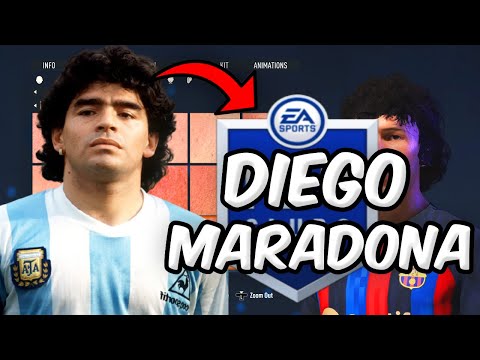 FIFA 23 | VIRTUAL PRO LOOKALIKE TUTORIAL - Diego Maradona