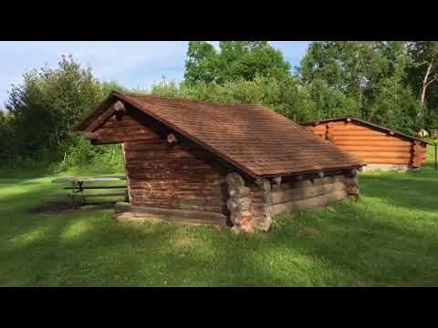 Video tour of Coffee Pot Landing campsite on the Mississippi Headwaters water trail in northern Minnesota