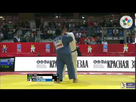 Judo 2014 Grand Slam Tyumen: Silva (BRA) - Ojitani (JPN) [+100kg] final