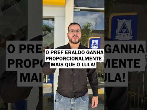 UM PREFEITO NÃO DEVERIA GANHAR TANTO DINHEIRO❗#politica #sergipe #direita #itabaianinha #prefeitura