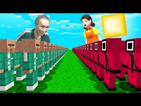 SQUID GAME ORDUSU VS OYUNCU ORDUSU! 😱 - Minecraft