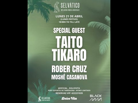 Taito Tikaro @ Dolce Vita x Selvatico (Tarragona) ( 21/04/25)#dj #housemusic #party #music