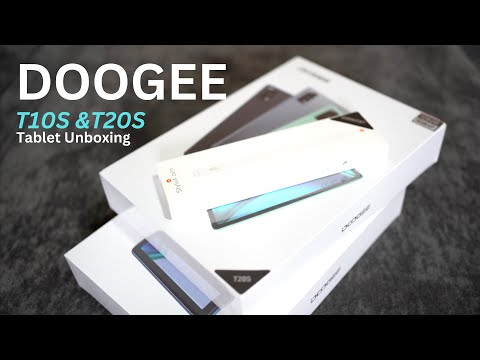 DOOGEE T10S & T20S Tablet Unboxings + Stylus Pen
