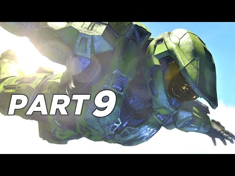 HALO INFINITE CAMPAIGN Walkthrough Gameplay Part 9 - THE SPIRE (XBOX SERIES X)