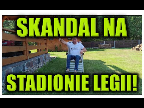 SKANDAL NA STADIONIE LEGII!