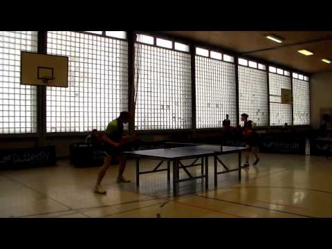 TTC Borussia Spandau gg. TSV Rostock Süd - Oberliga Nord-Ost 2015