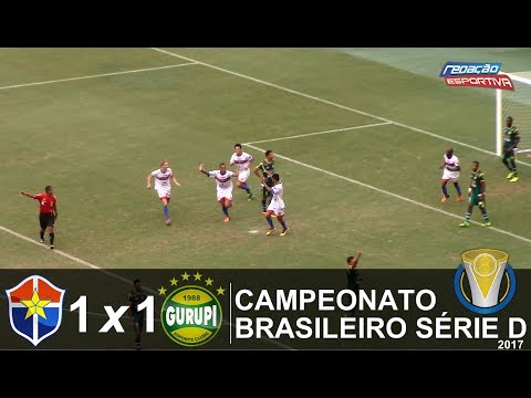 Fast 1 x 1 Gurupi-TO – Campeonato Brasileiro Série D 2017