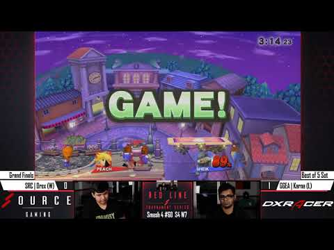 Red Line Smash 60 - SRC | Orex (Peach) Vs. GGEA | Karna (Sheik). GF.