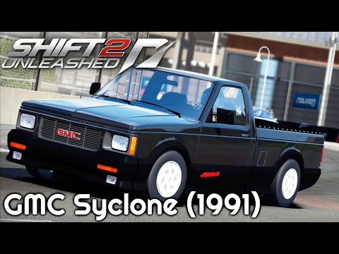 GMC Syclone (1991) - Miami Biscayne Boulevard [NFS/Need for Speed: Shift 2 | Gameplay]