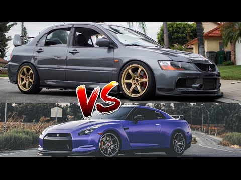 EVOS TAKE ON 600HP GTRS!!