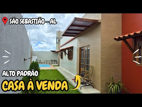 CASA À VENDA DE ALTO PADRÃO SÃO SEBASTIÃO ALAGOAS 