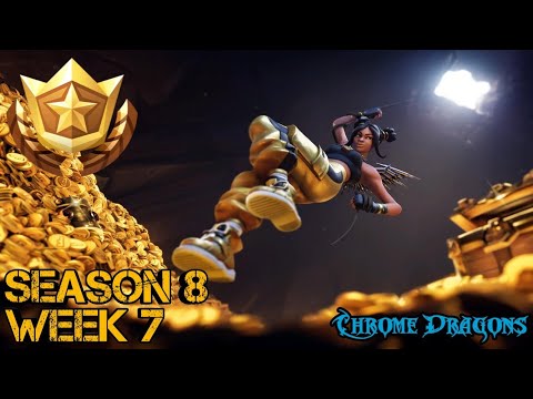 Season 8 Week 7 Secret Battle Star Location - Fortnite Battle Royale