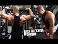 Back Workout For MASS | Tips For A THICK Back