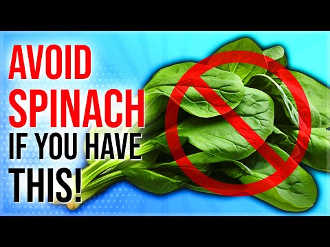 AVOID Spinach If You Suffer From These 5 Health Problems!