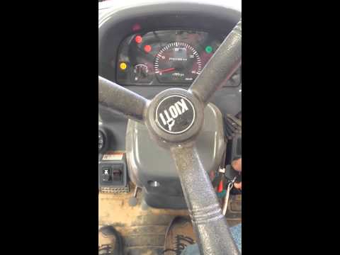Kioti DK40 starting issue