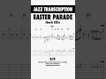 Easter Parade (5/5) - Herb Ellis, 1973 Soft Shoe (Transcription)