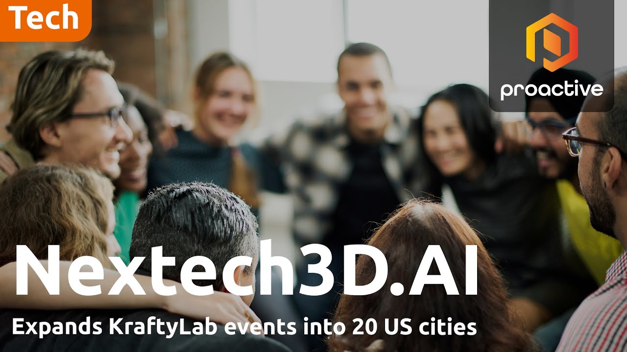Nextech3D.ai accelerates global expansion with KraftyLab in-person events and AI automation
