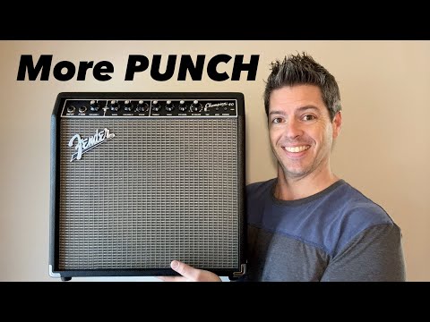 3 Ways YOU Get More Punch With The Fender Champion 40 (Demo and Settings)