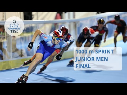 1000 m Sprint Final Junior Men | WSG2024 - Italy