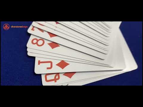 thumbnail video image 2 of Set 2 Barajas de poker Faisan 100% Plastico Casino, 2 of 5