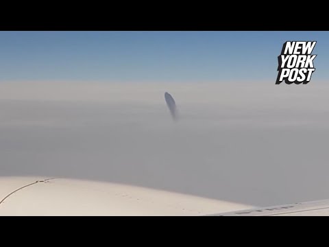 Bizarre UFO-waarneming Freaks Out vliegtuigpassagiers