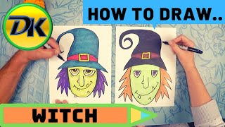 How to Draw a Witch