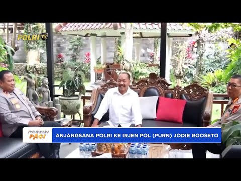 POLDA JABAR BERANJANGSANA KEPADA IRJEN POL (PURN) JODIE ROOSETO, SAMBUT HARI BHAYANGKARA KE-79