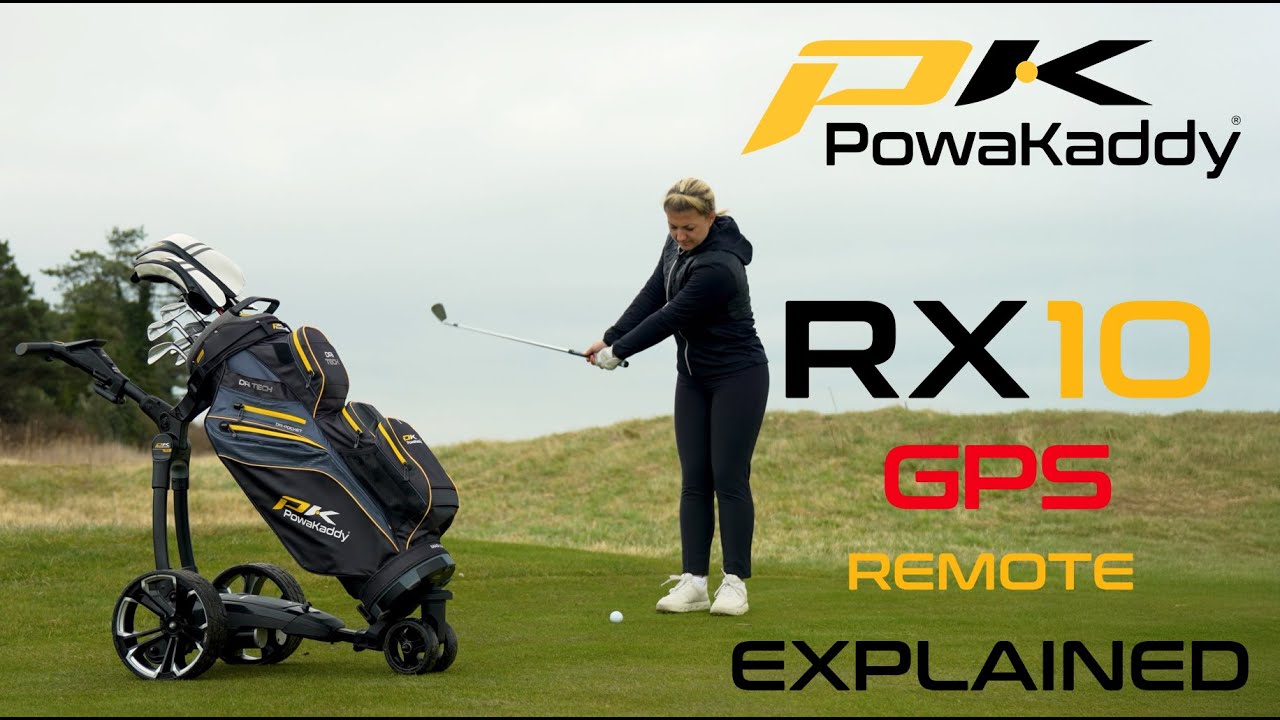 Video: PowaKaddy RX10 REMOTE GPS XL Elektrotrolley