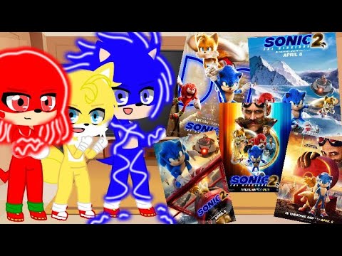 Team Sonic react to Sonic the Hedgehog 2 movie Clips and Trailers //🎟️GCRV🎥// ⭐Sonic the Hedgehog 2⭐