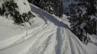 preview picture of video 'Skitour schwarzwaldalp  Wildgärst 2890m Haslital'