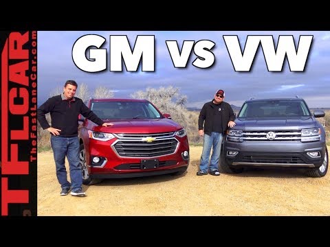 Will Your Family Fit? 2018 Chevy Traverse vs VW Atlas Review