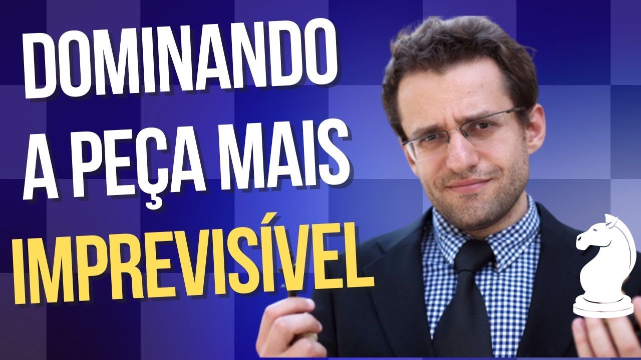 Aprenda a Jogar Corretamente com os Cavalos no Xadrez!!! Com Exercícios!!