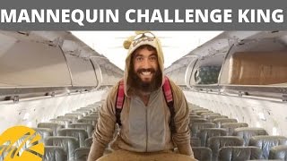 THE KING OF THE MANNEQUIN CHALLENGE video