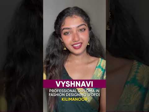 Vyshnavi, Fashion Designing Student, Shares Her Experience at GITD