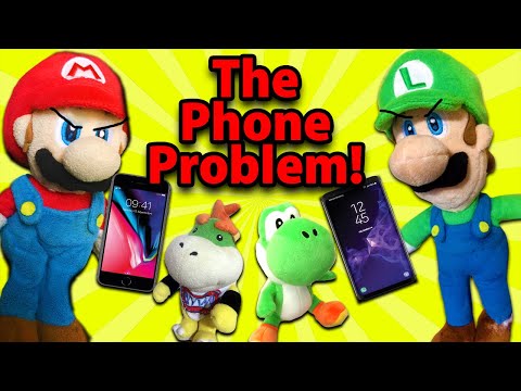 Crazy Mario Bros: Mario and Luigi's Phone Problem!