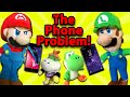 Crazy Mario Bros: Mario and Luigi's Phone Problem!