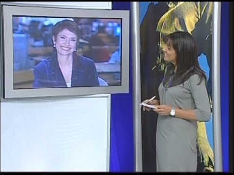 Sandra Annenberg no Jornal do Almoço (29/05/2009)