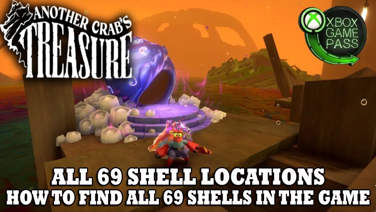 Another Crab's Treasure | All 69 Shell Locations | Shell Seeker Achievement / Trophy Guide