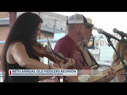 The 88th annual Old Fiddlers Reunion kicks off in Athens