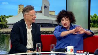 Ricky Ross &amp; Lorraine McIntosh (Of Deacon Blue) On BBC Breakfast [01.09.2023]