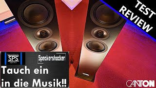 Canton Karat GS Hi-Fi Lautsprecher Test | Review | Soundcheck. Lautsprecher mit Sidefiere SubWoofer