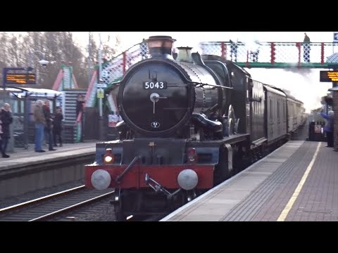 GWR 5043 Earl of Mount Edgcumbe is back on the rails! 24th February 2023