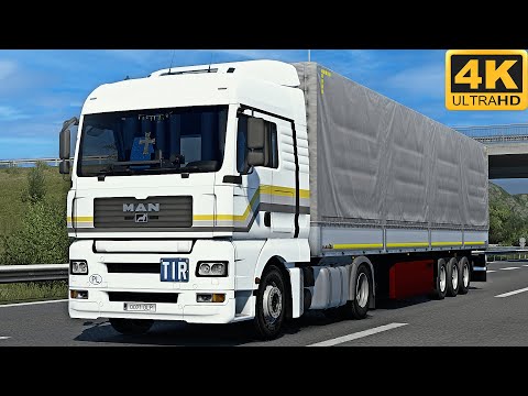 4K | ETS2 1.44 | Promods | Man TGA | Skopje 🇲🇰 󠁧󠁢󠁳󠁣 - Ioannina 🇬🇷