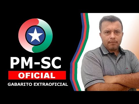 PM SC 2023 - Oficial - Gabarito Extraoficial - Correção da Prova - Polícia Militar Santa Catarina