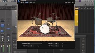 Logic Pro X - Video Tutorial 46 - Drummer Plug-in (PART 2)