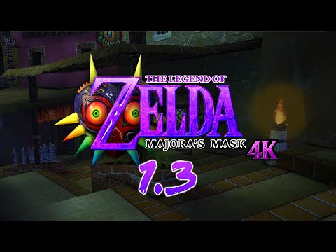 Zelda Majora's Mask 3D 4K 1.3 Update Showcase (HD Texture Pack)