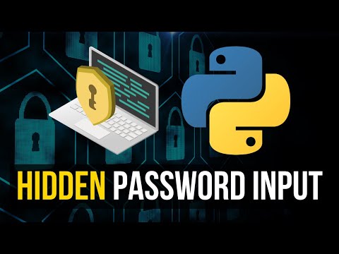 Hidden Password Input in Python