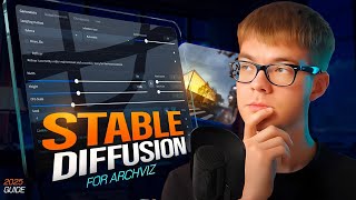 Stable Diffusion for ArchViz Artists in 2025 - Complete Beginner Tutorial