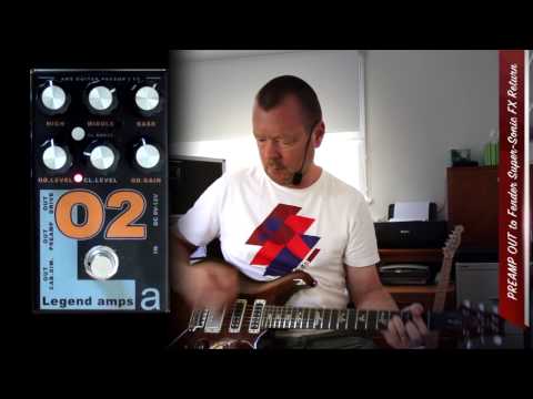 AMT Electronics : O2 Preamp & Effects Pedal