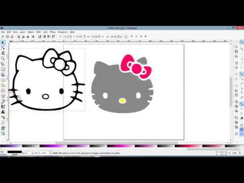 using inkscape to make an svg